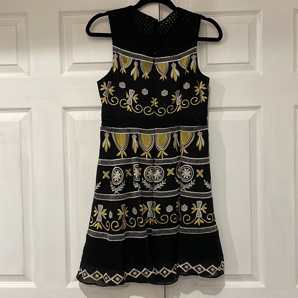 Embroidered Mini Dress - Picture 5 of 6